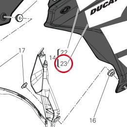 Decalcomanie "Ducati" G. — réf. 4381M851A | Ducati Store