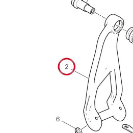 Bride droite 8301A511AB — réf. 8301A511AB | Ducati Store