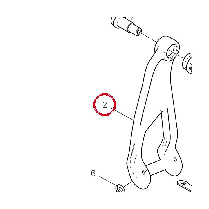 Bride droite 8301A511AB — réf. 8301A511AB | Ducati Store