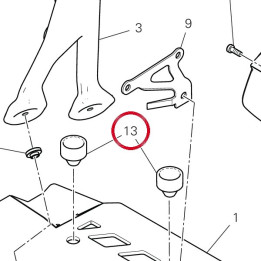 Tampon 86613841A — réf. 86613841A | Ducati Store