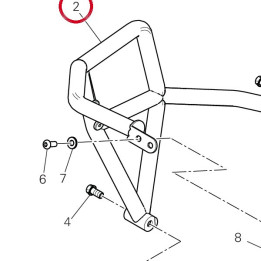 Couvercle droit 96711921AB — réf. 96711921AB | Ducati Store