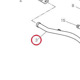 Traverse inférieur — réf. 96711941BB | Ducati Store
