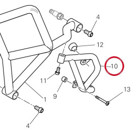 Protection pompe À eau — réf. 96711962AB | Ducati Store