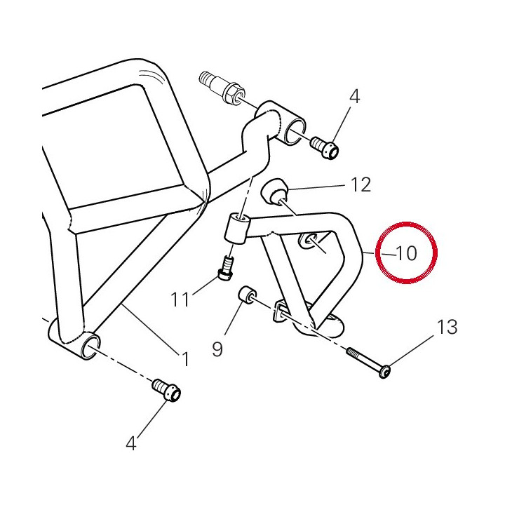 Protection pompe À eau — réf. 96711962AB | Ducati Store