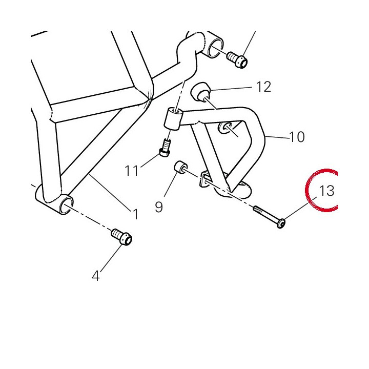 Vis 71850430C — réf. 71850430C | Ducati Store