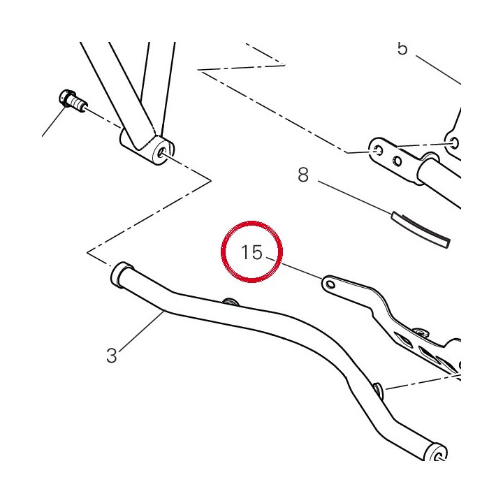 Support 96712431AB — réf. 96712431AB | Ducati Store
