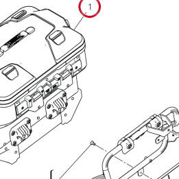 Valise laterale droite — réf. 96720062AA | Ducati Store