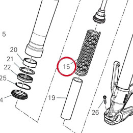 Ressort 34915691A — réf. 34915691A | Ducati Store