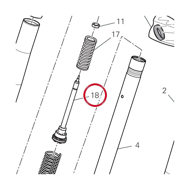 Tige composant — réf. 34915591A | Ducati Store