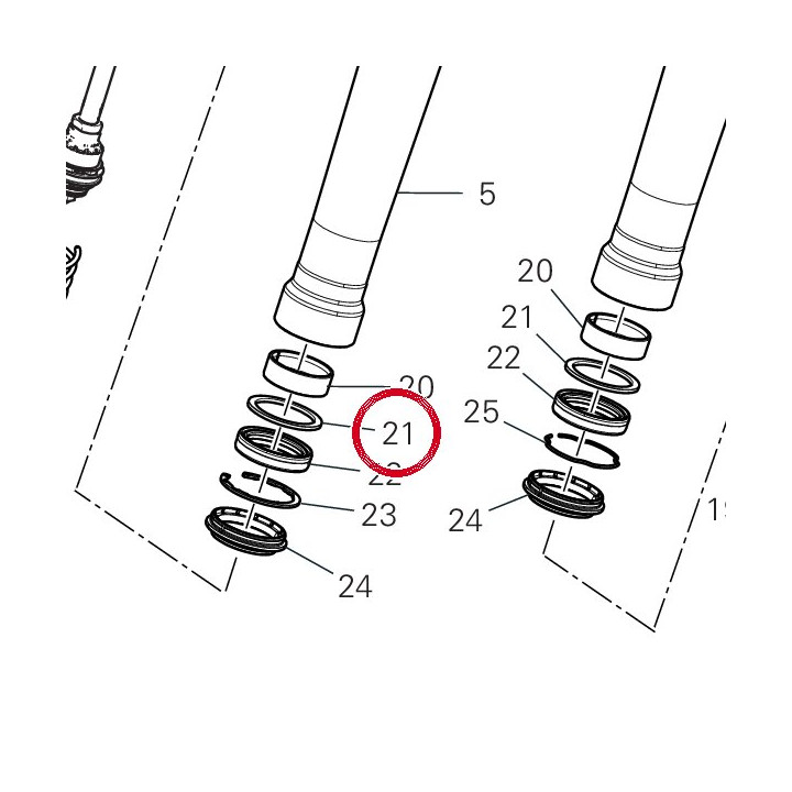 Bague D'Arret 34911021A — réf. 34911021A | Ducati Store
