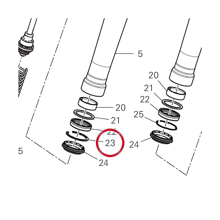 Bague D'Arret 34915651A — réf. 34915651A | Ducati Store