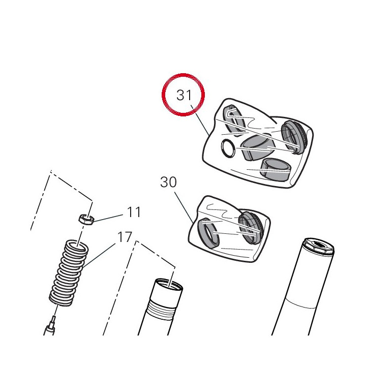 Kit garniture ensemble — réf. 34925831A | Ducati Store