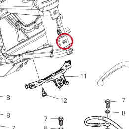 Durit boitier - étriers — réf. 61812361B | Ducati Store