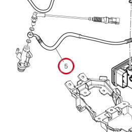 Durite maître cylindre — réf. 61916362A | Ducati Store