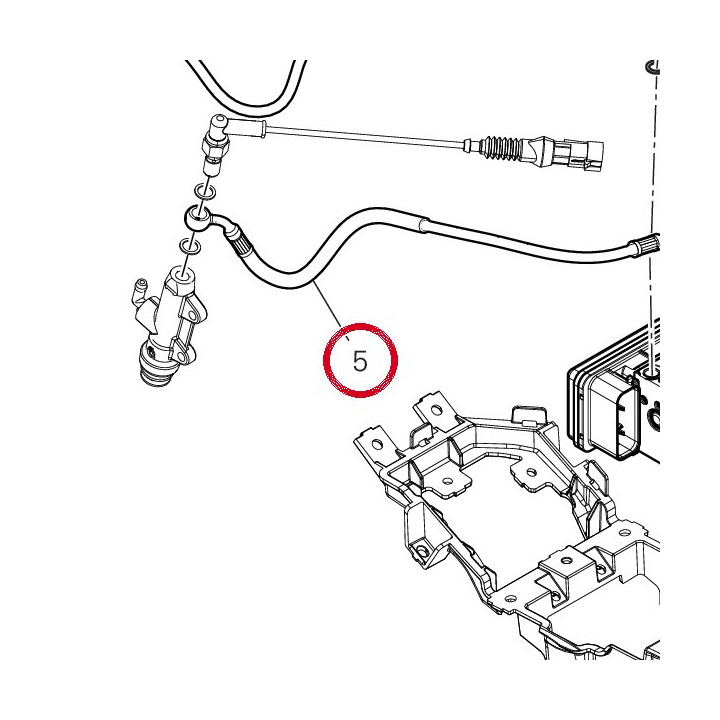 Durite maître cylindre — réf. 61916362A | Ducati Store