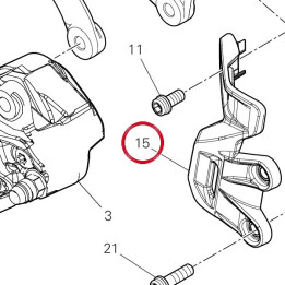 Support réservoir 8291T801A — réf. 8291T801A | Ducati Store
