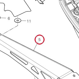 Support de plaque — réf. 56116571AA | Ducati Store