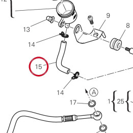 Tuyau 93310711A — réf. 93310711A | Ducati Store