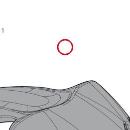 Garde-Boue avant 563P0011AA — réf. 563P0011AA | Ducati Store