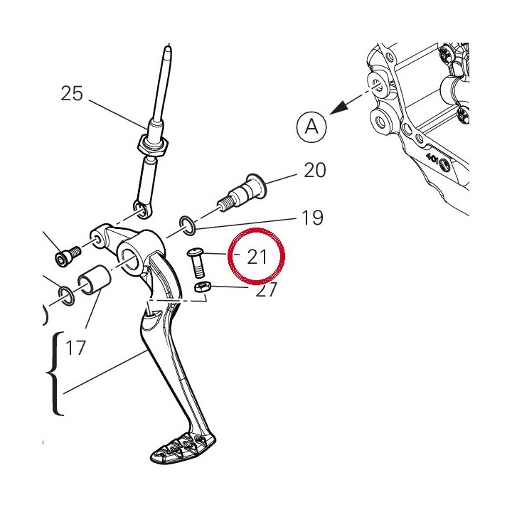 Vis 77919121AA — réf. 77919121AA | Ducati Store