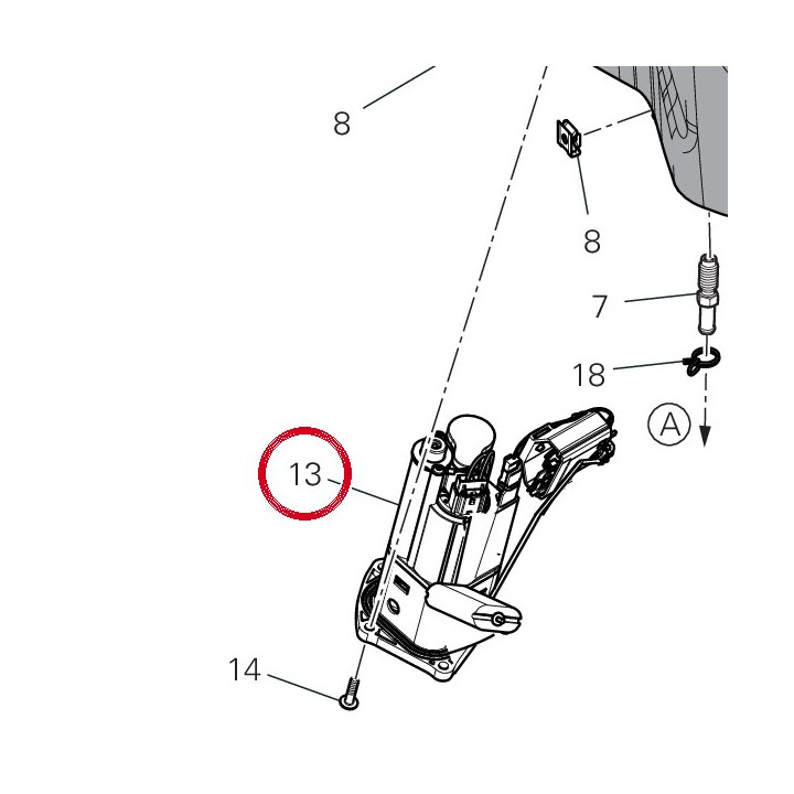Pompe à carburant 16024531A — réf. 16024531A | Ducati Store