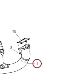 Tuyau échappement — réf. 57015581A | Ducati Store