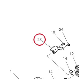 Bride gauche 8291T841A — réf. 8291T841A | Ducati Store