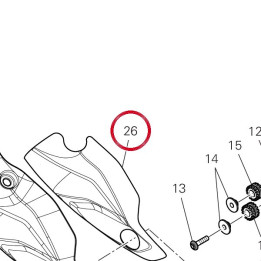 Reflechissant la chaleur — réf. 4601T991A | Ducati Store