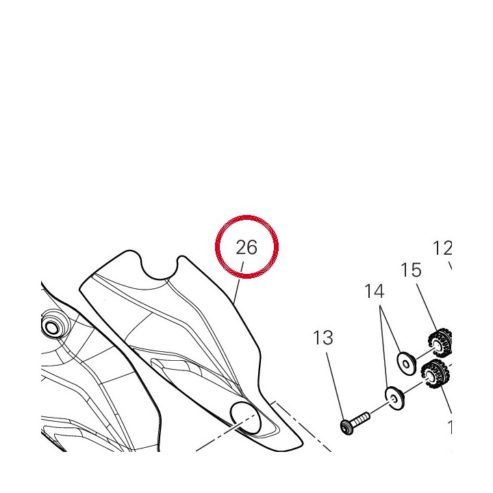 Reflechissant la chaleur — réf. 4601T991A | Ducati Store