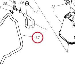 Tuyau 93513251A — réf. 93513251A | Ducati Store