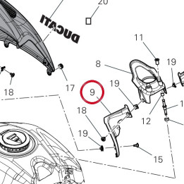 Casquette droite cadre — réf. 4601Q062A | Ducati Store