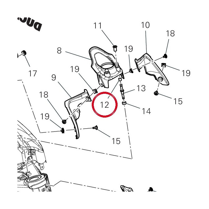 Douille 7111E961A — réf. 7111E961A | Ducati Store