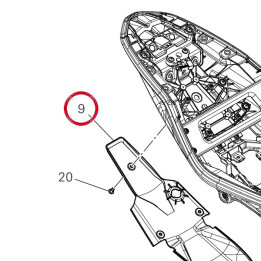 Cache Dessous-De-Corps — réf. 4601T382A | Ducati Store