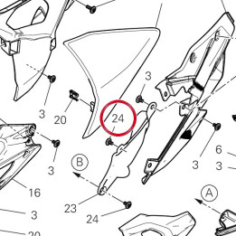 Special screw M10X16M — réf. 7791E361AA | Ducati Store