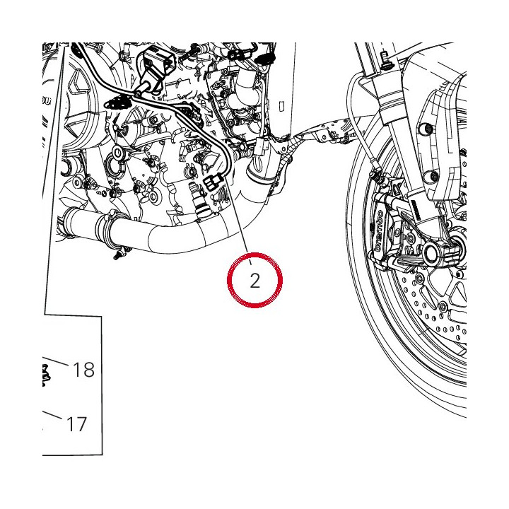 Câblage airbox 5101L933D — réf. 5101L933D | Ducati Store