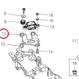 Support centrale cdi — réf. 8291T731AA | Ducati Store