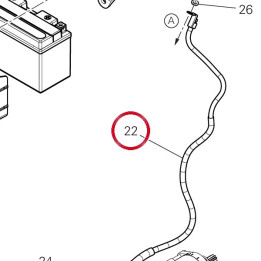 Câble telerupteur — réf. 51411311B | Ducati Store