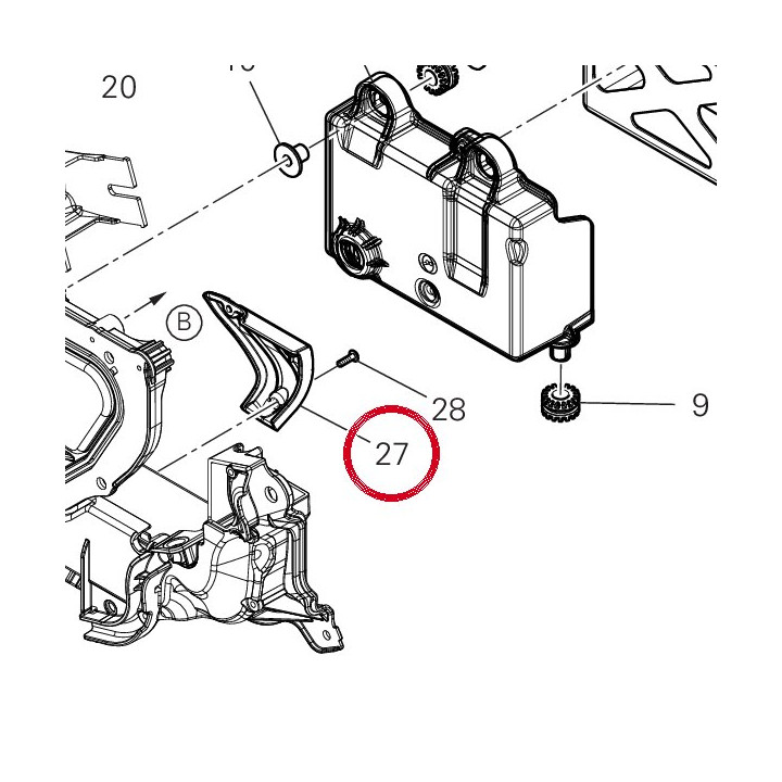 Cache câble 4601U141A — réf. 4601U141A | Ducati Store