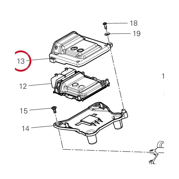 Support 86614602A — réf. 86614602A | Ducati Store