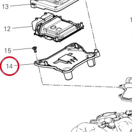Support centrale cdi — réf. 8291T711A | Ducati Store