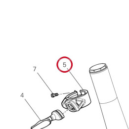 Support clignotant droit — réf. 7131G301A | Ducati Store