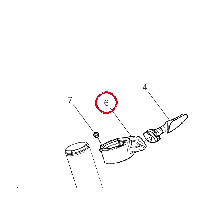 Support clignotant gauche — réf. 7131G311A | Ducati Store
