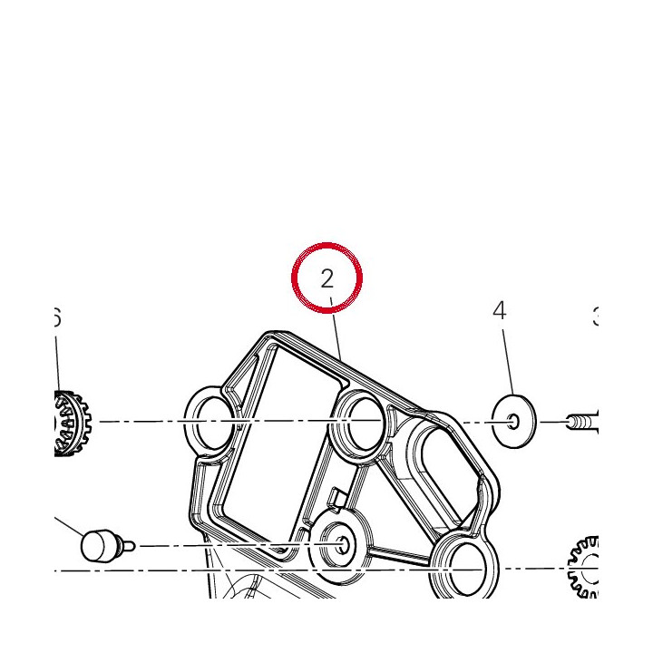 Support 8291T701A — réf. 8291T701A | Ducati Store