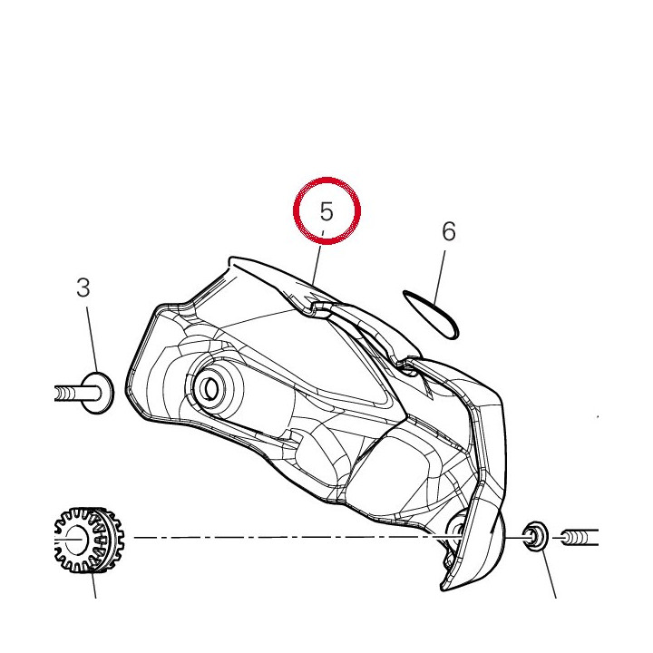 Cache 24718521A — réf. 24718521A | Ducati Store