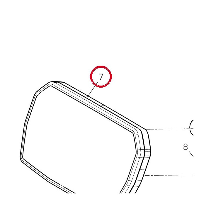 Tableau de bord 94810082B — réf. 94810082B | Ducati Store