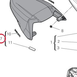 Cache selle 460PT392AA — réf. 460PT392AA | Ducati Store