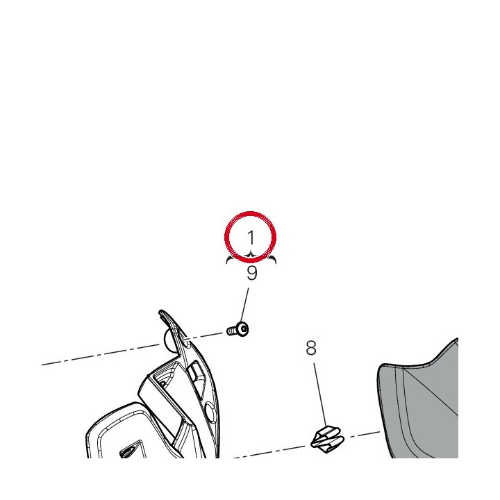 Support bulle (ensemble) — réf. 829P9152A | Ducati Store