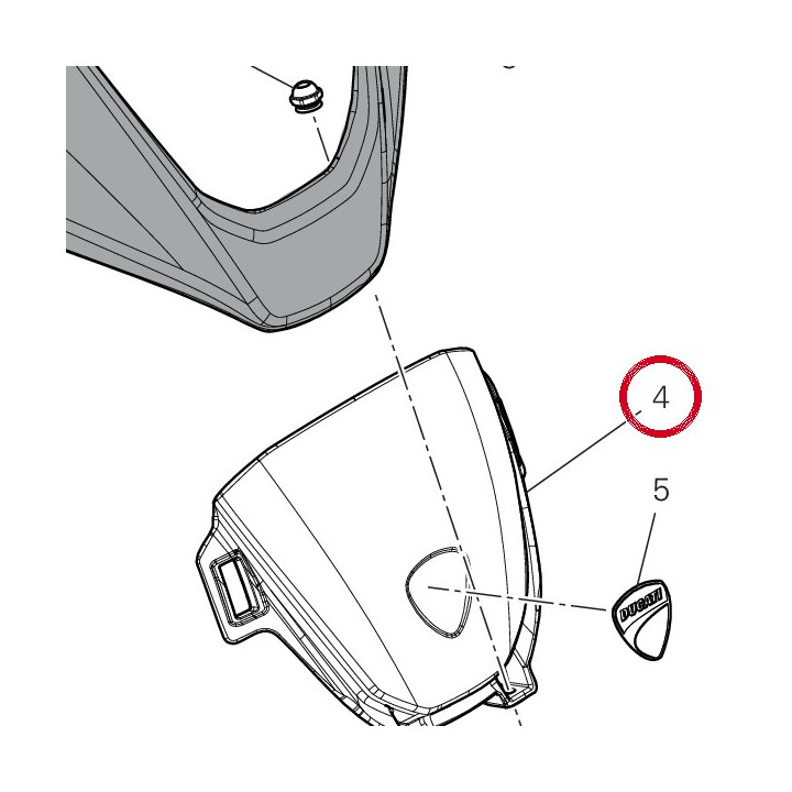 Plexi 48111111A — réf. 48111111A | Ducati Store