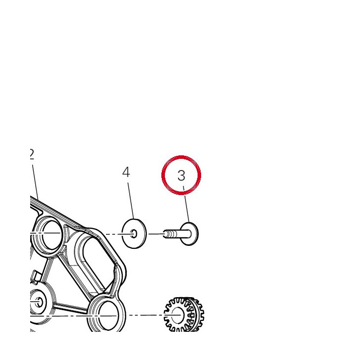 Vis special 7791A001AA — réf. 7791A001AA | Ducati Store