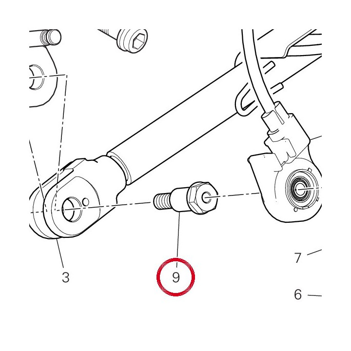 Pivot béquille lateral — réf. 82114632BB | Ducati Store